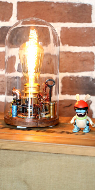 Steampunk sous cloche 173