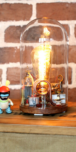 Steampunk sous cloche 174