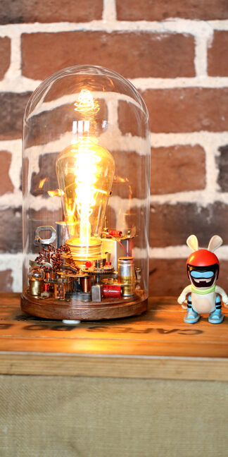 Steampunk sous cloche 175