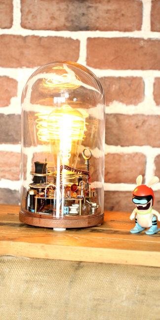 Steampunk sous cloche 169