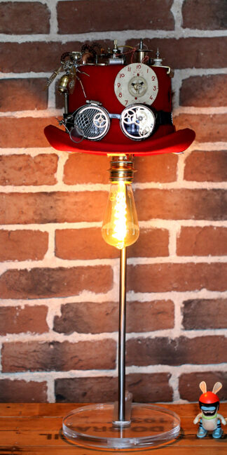 Lampe Chapeau Steampunk 19