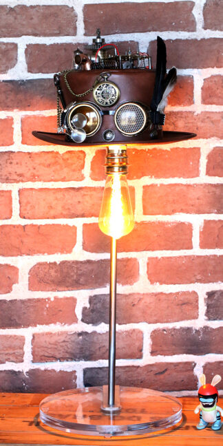 Lampe Chapeau Steampunk 21