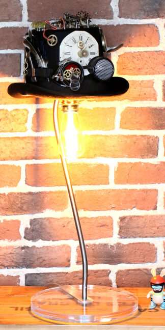 Lampe Chapeau Steampunk 22